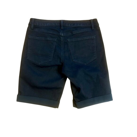 Talbots Black Flawless Girlfriend Bermuda Shorts Size 2 - Picture 8 of 8